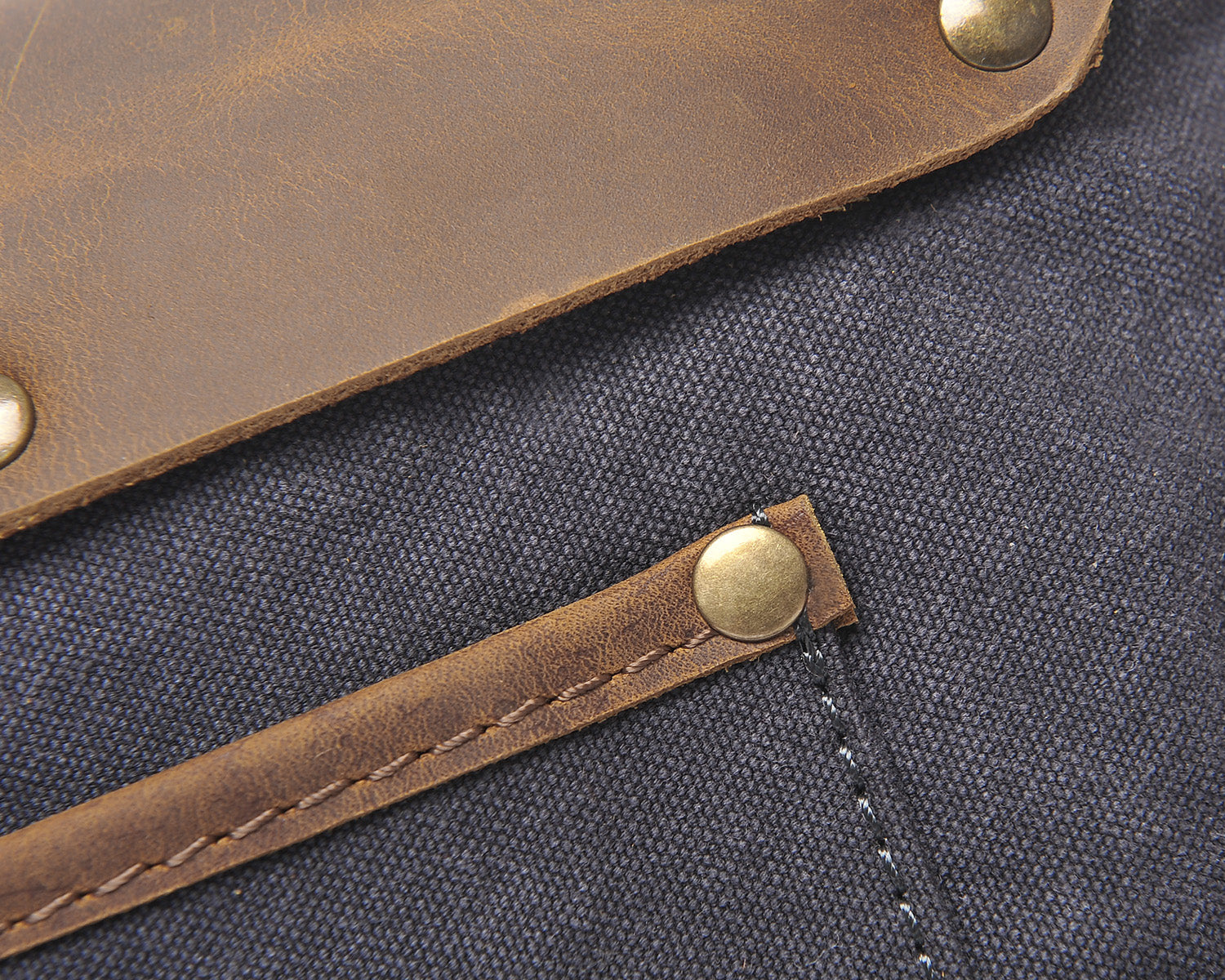 DapperG Modern Twist Leather Shoulder Bag
